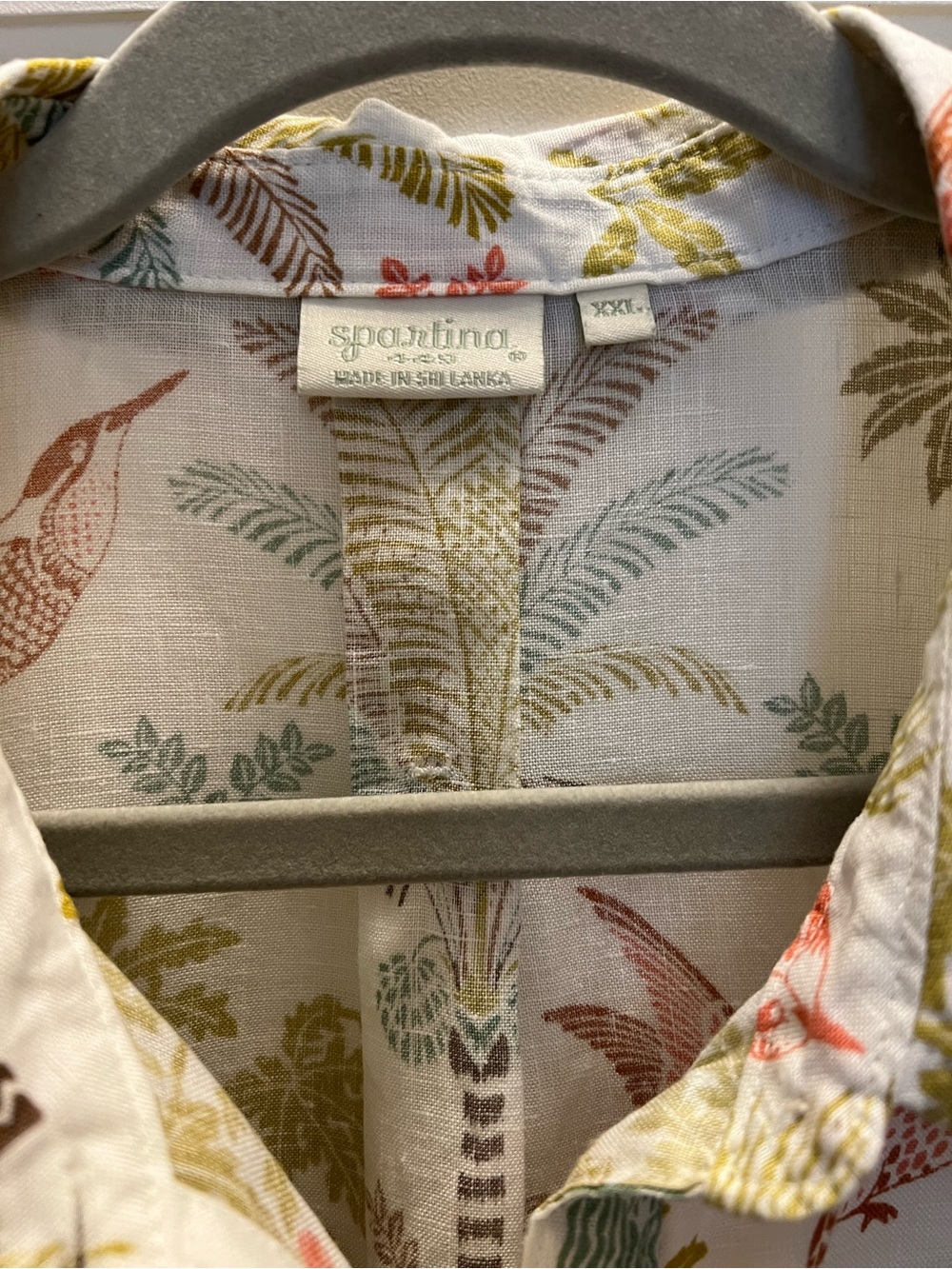 Spartina Linen blouse-XXL-like new! - Picture 2 of 5